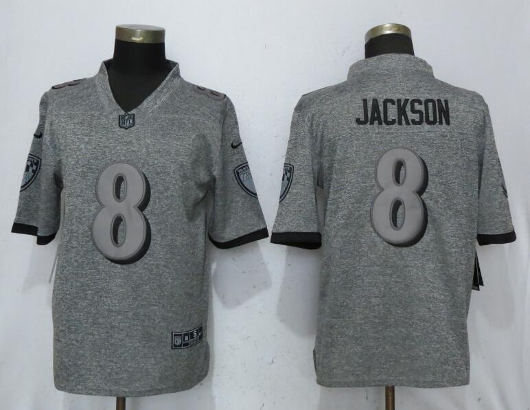 Men Baltimore Ravens #8 Jackson Gray Vapor Untouchable Stitched Gridiron Nike Limited NFL Jerseys